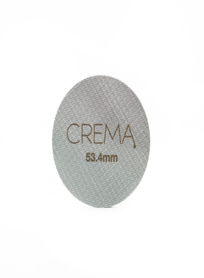 Crema Coffee Products 53.4mm Puck Screen for Barista Models | 1.7mm Thick 316L Steel Filter | Balanced Water Flow for Improved Extraction |Prevent Channeling & Reduce Maintenance|Durable,Easy to Clean - Image 1